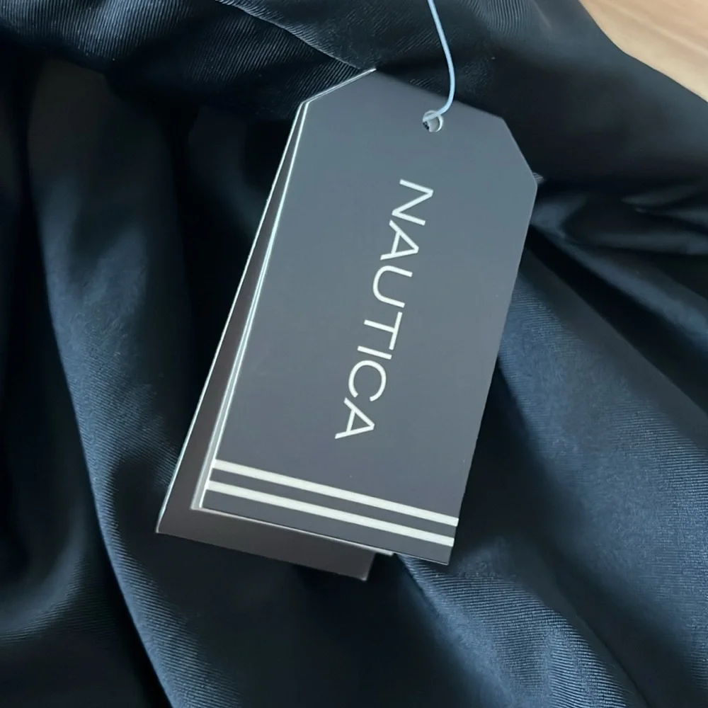 NWT Nautica Lace Up Plunge Swimsuit - Picture 6 of 8